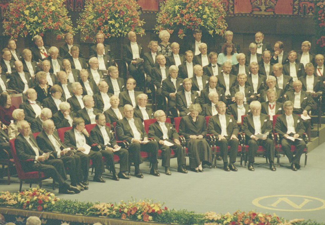 manbet手机版1995年诺贝尔奖颁奖典礼