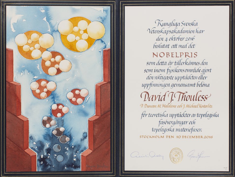 manbet手机版大卫·j·索利斯——诺贝尔证书