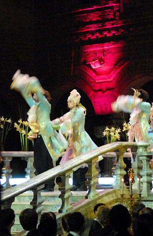 manbet手机版舞蹈例程提供诺贝尔Banquet期间的娱乐