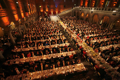 manbet手机版诺贝尔晚宴共有1350位宾客