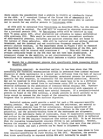 manbet手机版1977年赠款申请的扫描页。