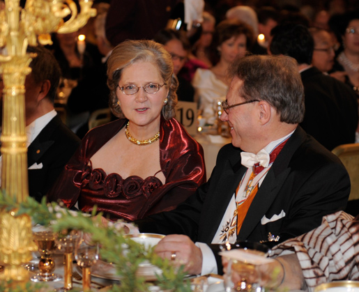 manbet手机版伊丽莎白·h·布莱克本在诺贝尔宴会上