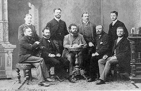 manbet手机版Svante Arrhenius和玻尔兹曼群在格拉茨，1887年。