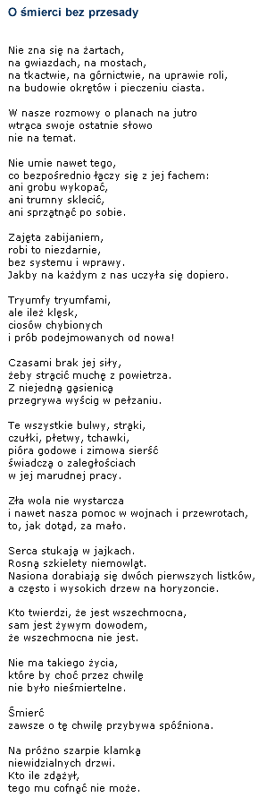 manbet手机版诗:维斯瓦娃·辛波丝卡的《我的美好》