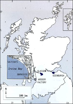 manbet手机版苏格兰的地图