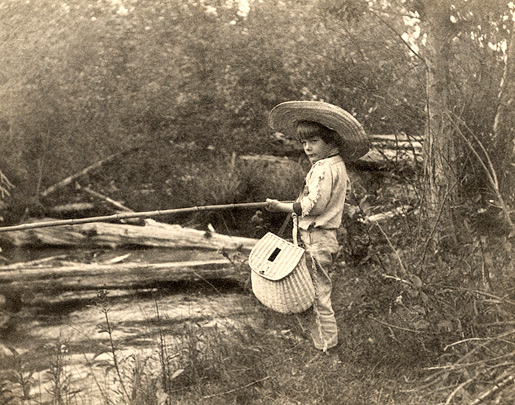 manbet手机版欧内斯特·海明威在霍顿溪钓鱼
