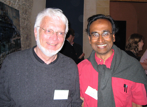 manbet手机版Thomas A. Steitz和Venkatraman Ramakrishnan在Erice 2006