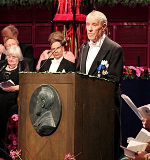 manbet手机版Per Wästberg发表2010年诺贝尔文学奖颁奖演讲